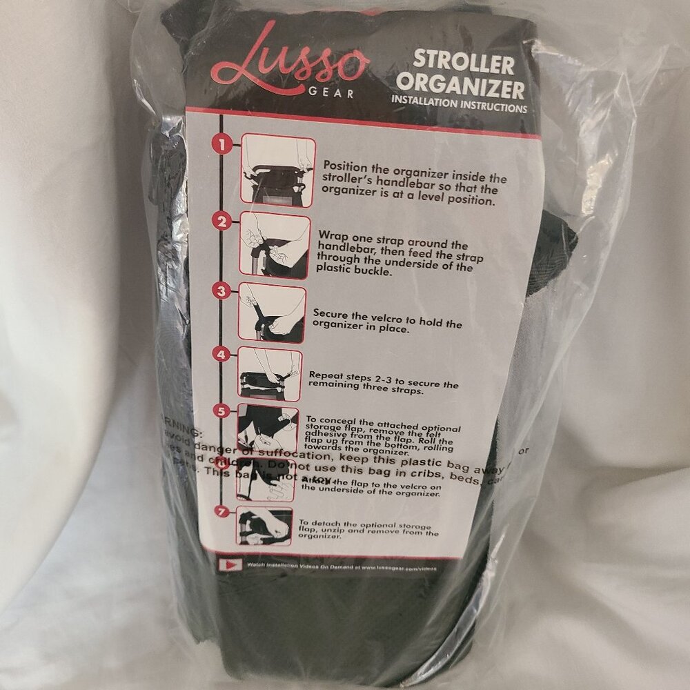 Lusso stroller organizer NEW